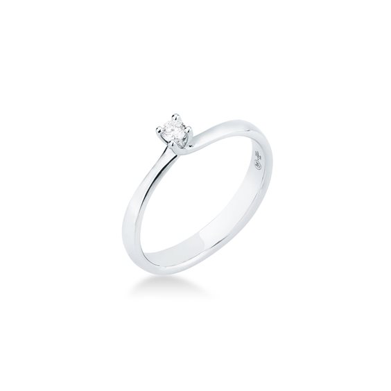 Anello Mirco Visconti Donna in Oro Diamante 0.22 Ct LF304/15 - LF304/15